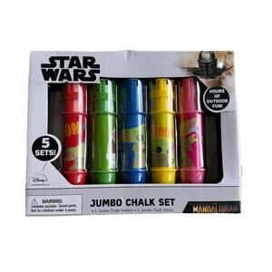 Star Wars Jumbo Chalk Truck Set – 5 Jumbo Chalks + Holders